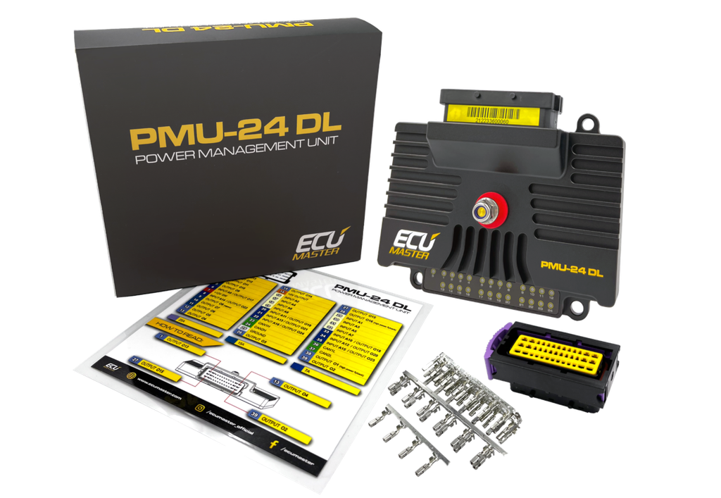 Ecumaster Powerbox PMU24DL (with data loggin)