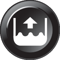 Inserto per tastiera 055 - Pompa acqua (15mm)