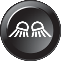 Inserto per tastiera 056 - Diffusori / luci da lavoro (15mm)