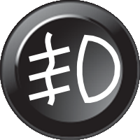 Inserto per tastiera 163 - Fendinebbia (15mm)