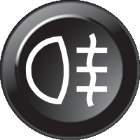 Inserto per tastiera 164 - retronebbia (15mm)