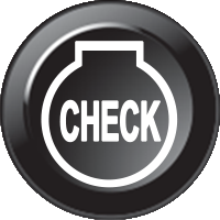Inserto per tastiera B221 - Machine check (15mm)