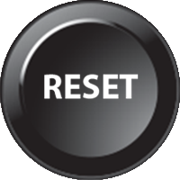 Inserto per tastiera B346 - Reset (15mm)