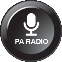 Inserto per tastiera D995 - Pa Radio (15mm)