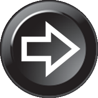 Inserto per tastiera B854 - Freccia (15mm)