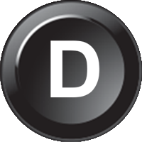 Inserto per tastiera B564 - D (15mm)