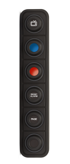 Pulsantiera PKP, 6 Pos (1X6), CAN, Amphenol connector - inserts 15mm