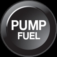 Inserto per tastiera C833 - Pompa benzina (24mm)