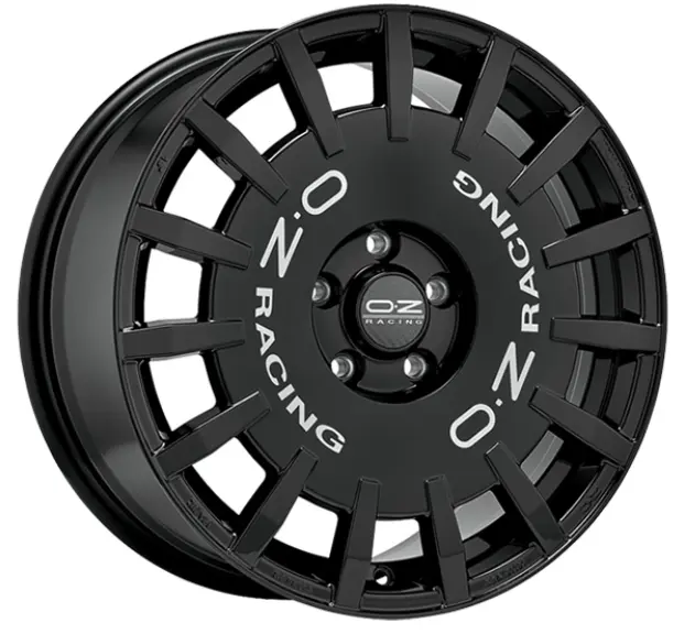Cerchio OZ Rally Racing 8x18 ET35 5x114.3 Gloss Black