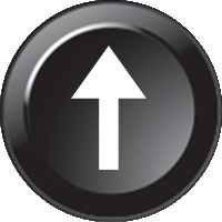 Inserto per tastiera E662 - Arrow up