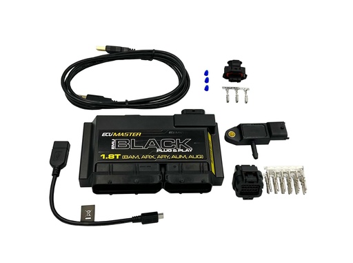 [3W2EMU0007] Audi 1.8 BAM, ARX, ARY, AUM, AUQ - Plug & Play Ecumaster EMU Black