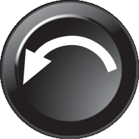 [91Z6382-031] Inserto per tastiera 031 - Freccia radiale antioraria (15mm)