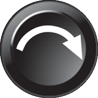 [91Z6382-032] Inserto per tastiera 032 - Freccia radiale oraria (15mm)