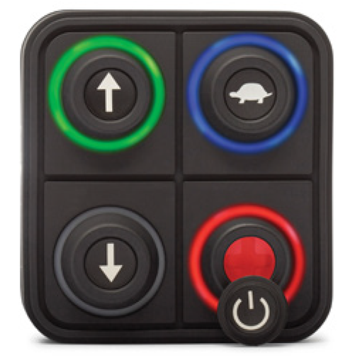 [PKP-2200-SI] Pulsantiera PKP, 4 Pos (2X2), CAN, amphenol connector - small inserts 15mm