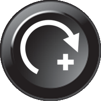 [91Z6382-B557] Inserto per tastiera B557 - Freccia + (15mm)