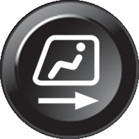 [91Z6382-B825] Inserto per tastiera B825 - Cabin Backward – power on (15mm)